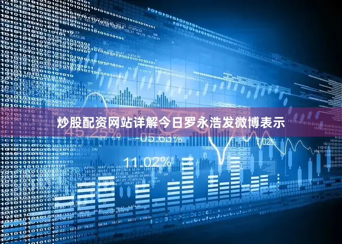 炒股配资网站详解今日罗永浩发微博表示
